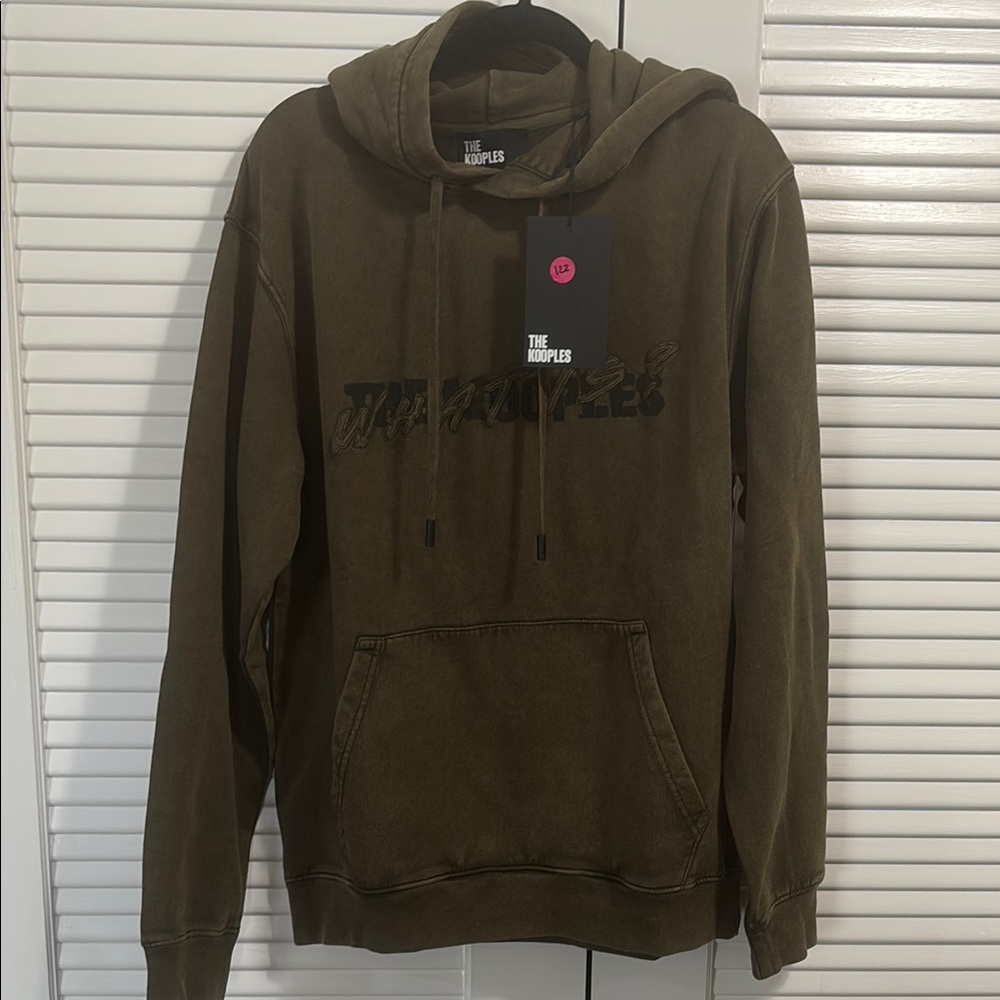 The Kooples Army Green Hoodie